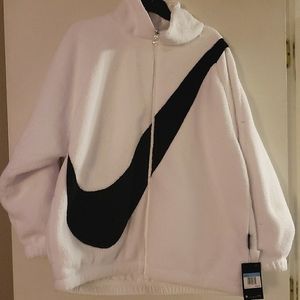 NWT Nike Black and White Reversible Jacket